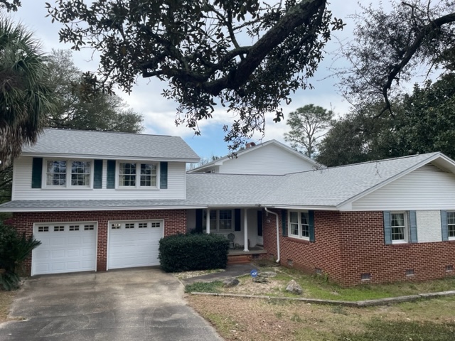 Roof Replacment Atlas Pinnacle Pristing Shingles Oyster Shell