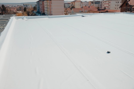 Flat roofing